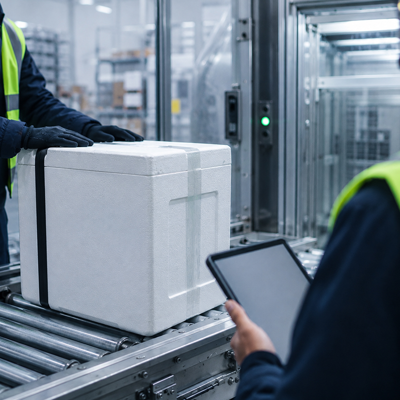 Temperature-controlled AOG shipment support