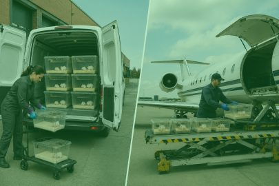 Ground vs Air Animal Shipping for Research Transport